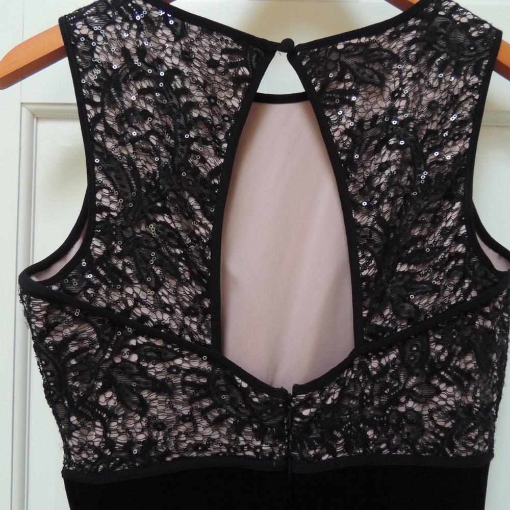 Velvet & Lace Dress OBO - Picture 4 of 8